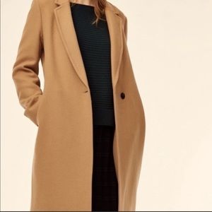 Aritzia Babaton Steadman Camel Coat